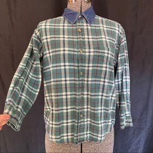 Jazzman sportswear plaid shirt